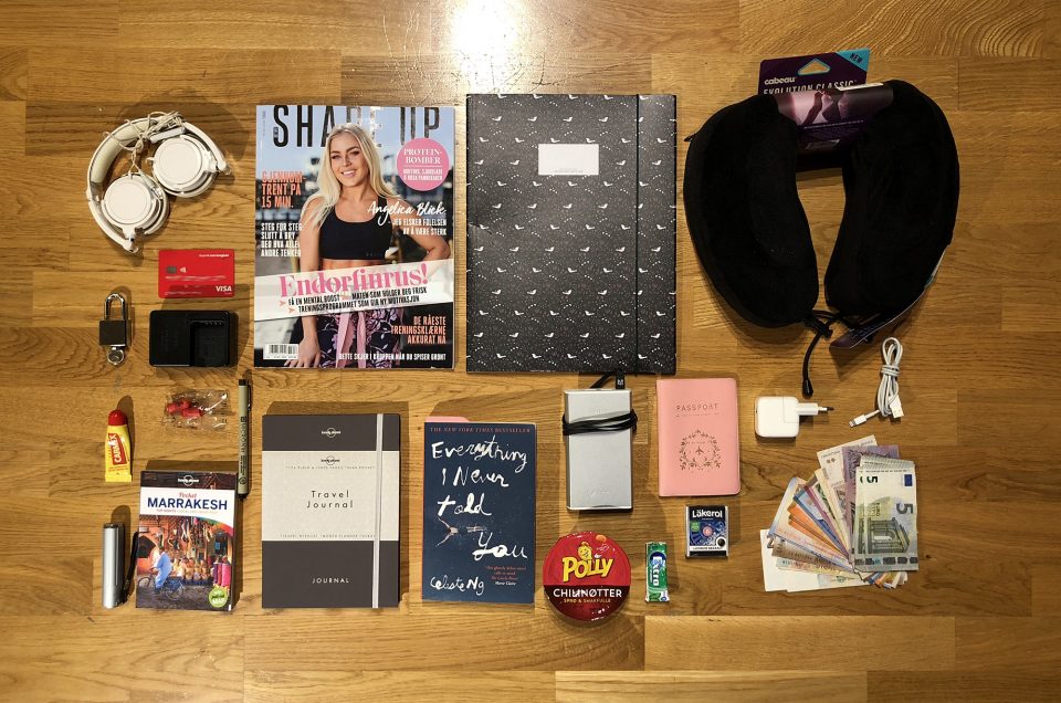 18 things I always have in my hand luggage