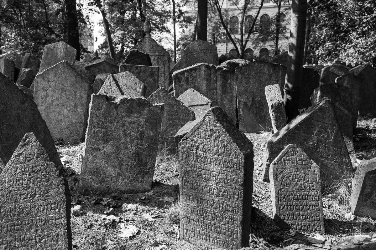 Den gamle jødiske kirkegården, Praha, Tsjekkia