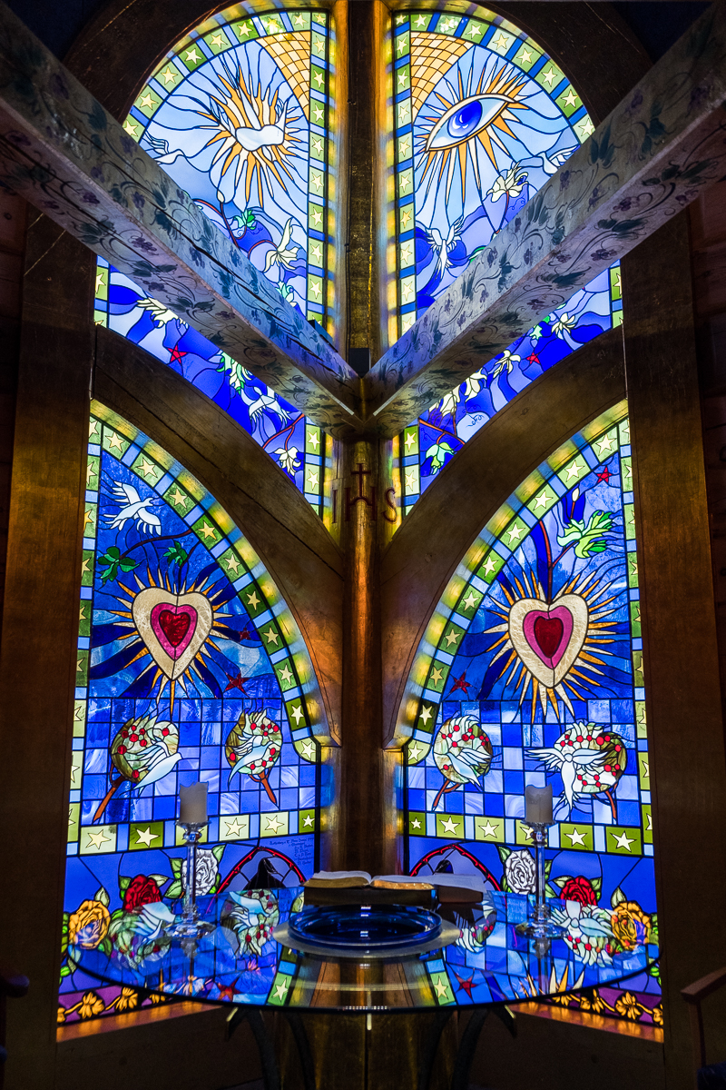 The light chapel at Beitostølen, Norway