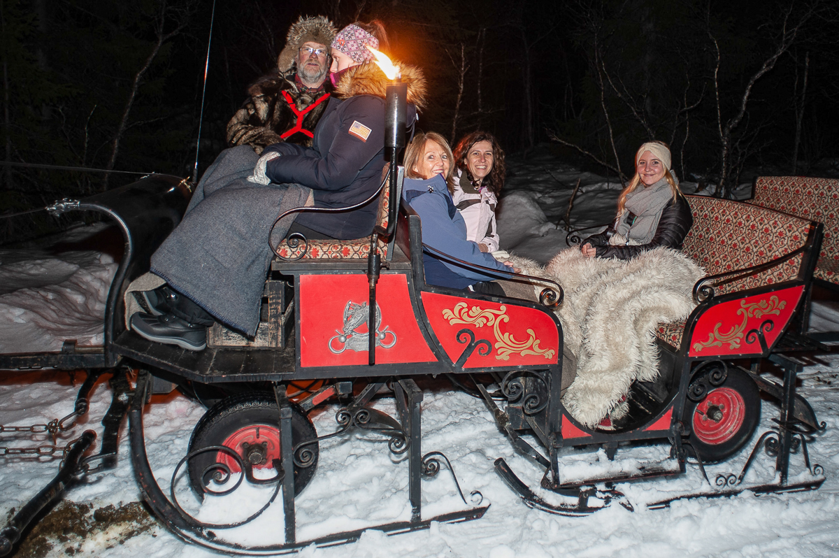 Sleigh ride at Beitostølen