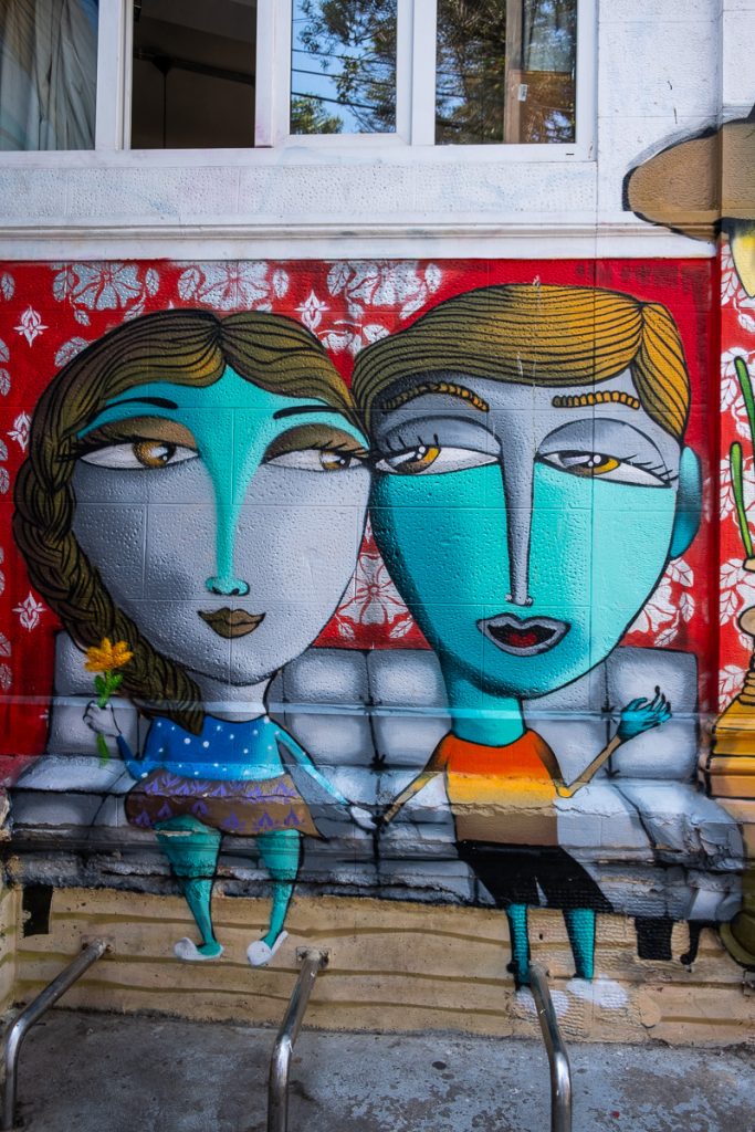 Street art Valparaíso Chile