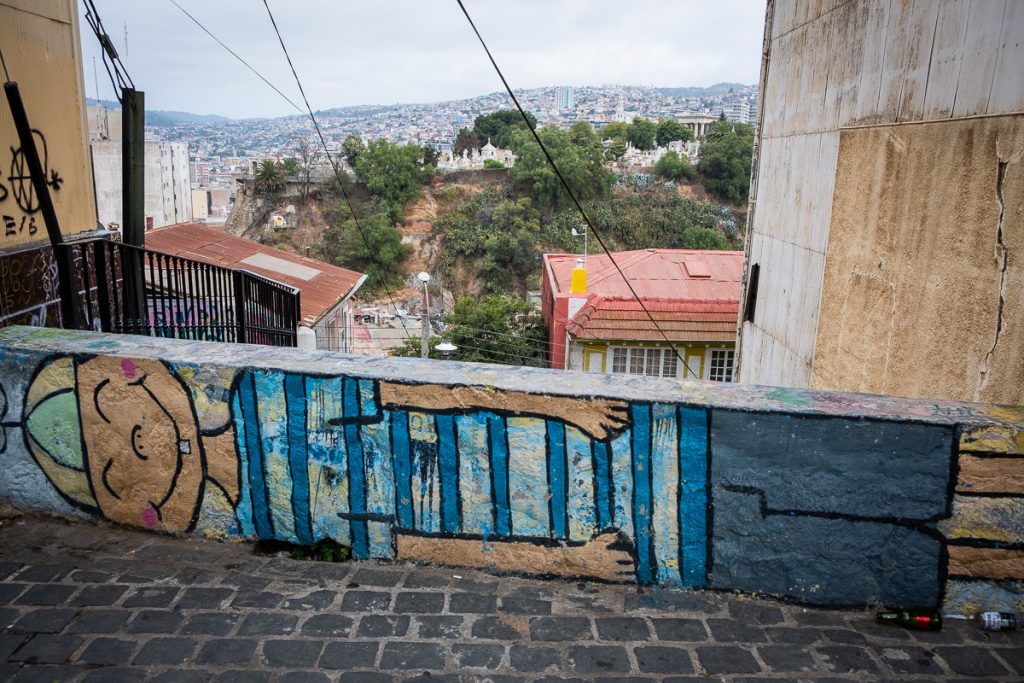 View over Valparaíso Chile