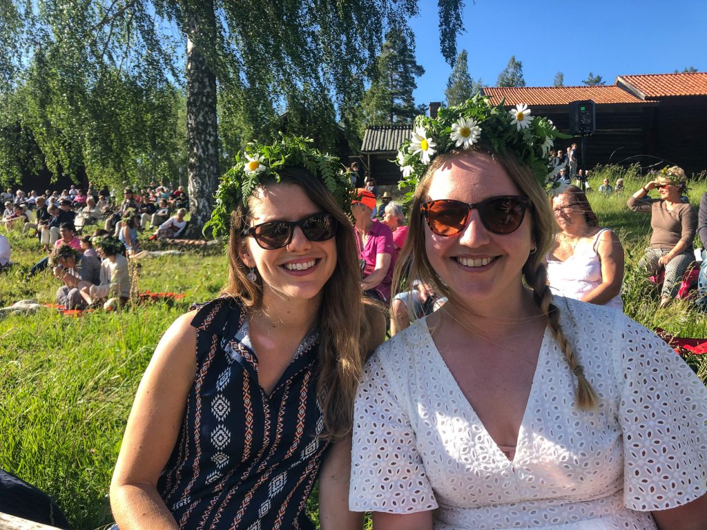 Midsommar i Rättvik, Dalarna, Sverige