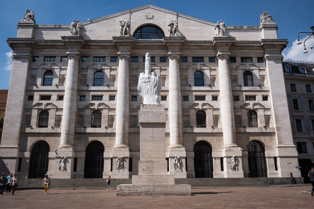 Statue in Milan, Milano, Italy