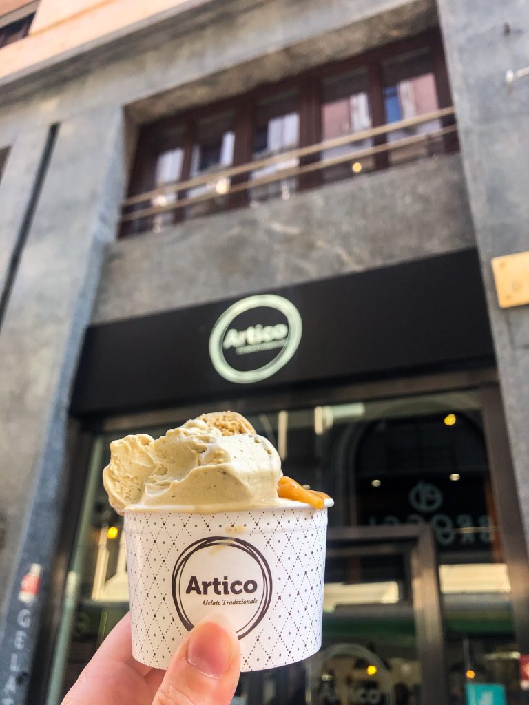 Gelato, Milan, Milano, Italy