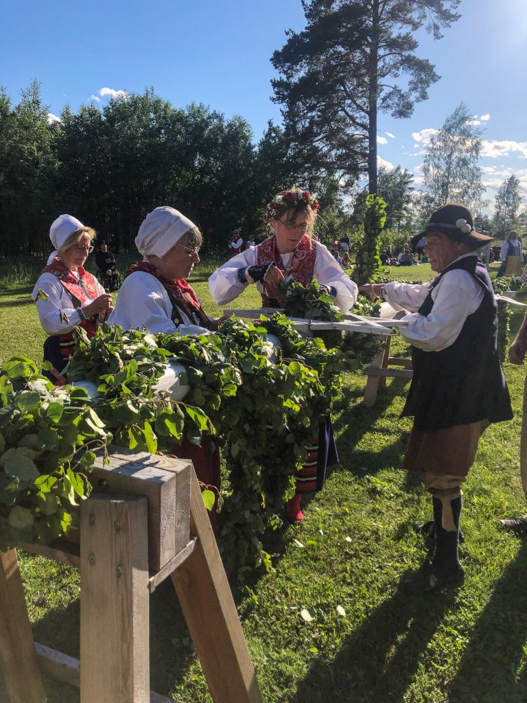 Midsommar in Rättvik, Dalarna, Sweden