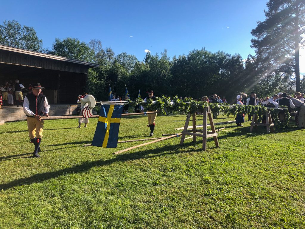 Midsommar in Rättvik, Dalarna, Sweden