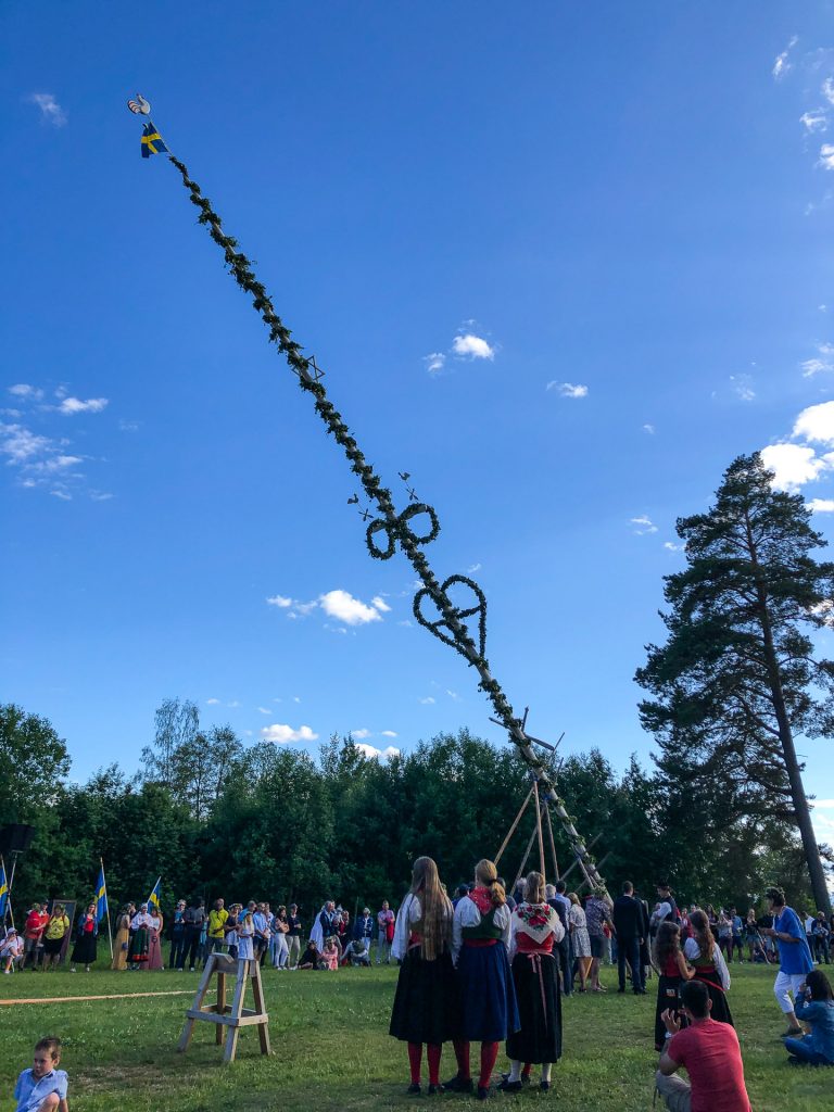 Midsommar in Rättvik, Dalarna, Sweden