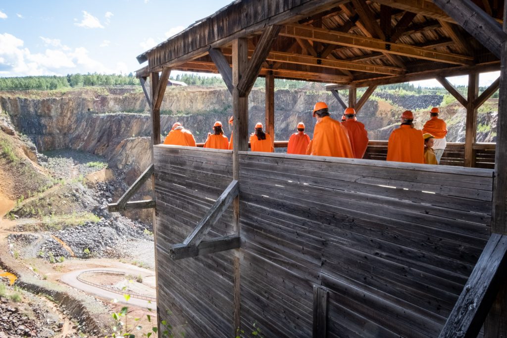 Falu Gruva mine Dalarna Sweden