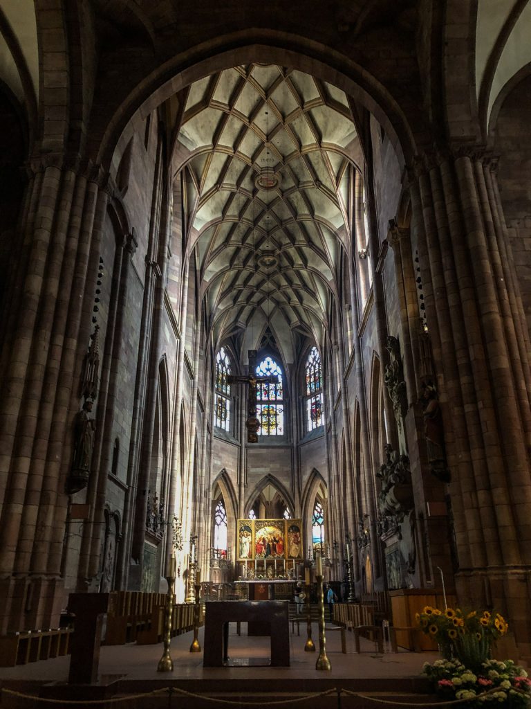 Freiburg im Breisgau , Tyskland Germany, Baden Württemberg, Freiburg Minster, cathedral, katedral, kirke