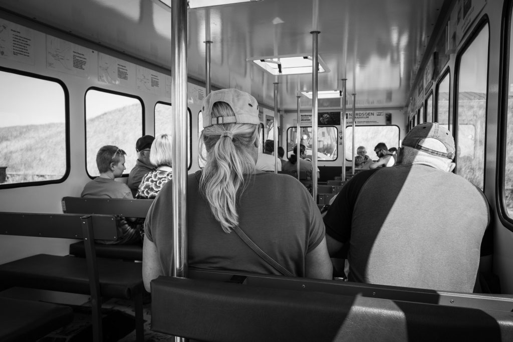 passagers on board sandormen in skagen