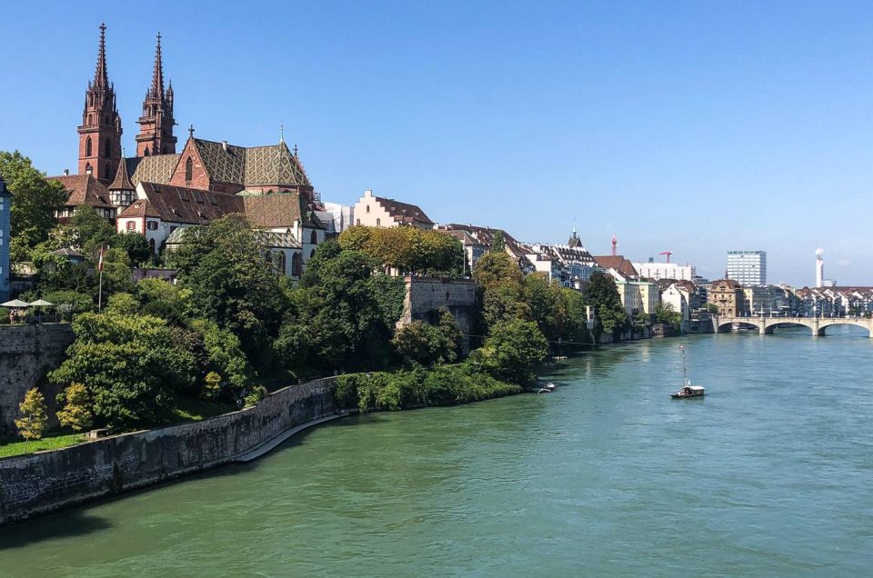 To simply float down the Rhine in Switzerland