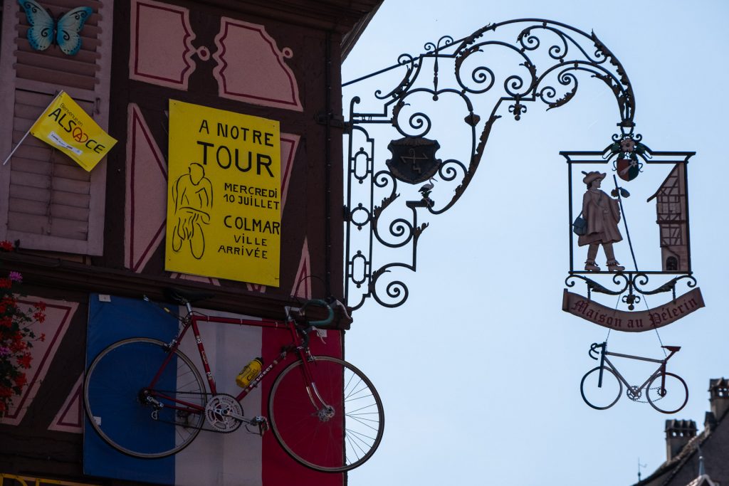 Colmar France Alsace sign travel