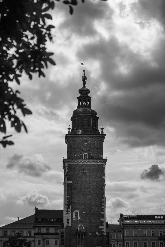 Krakow, Poland, street, building, church, 