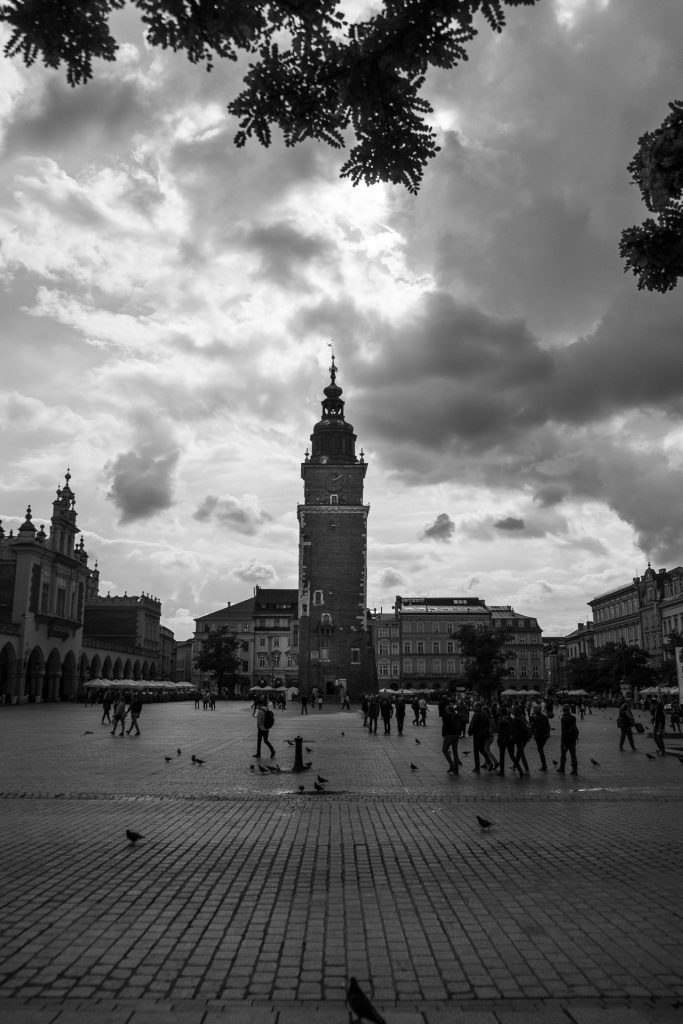 Krakow, Poland, street, building, church