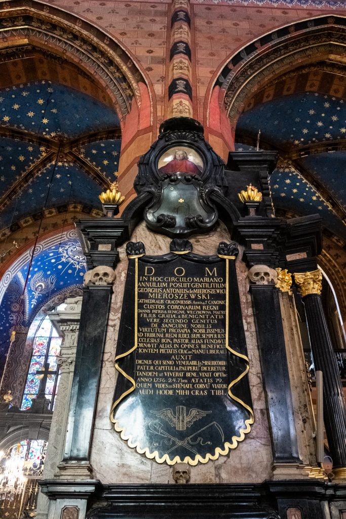 Krakow, Poland, cathedral, details, glass, church, skull