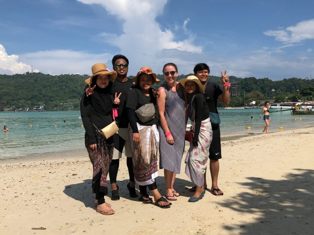 Phi Phi, Thailand, Asia, strand, venner