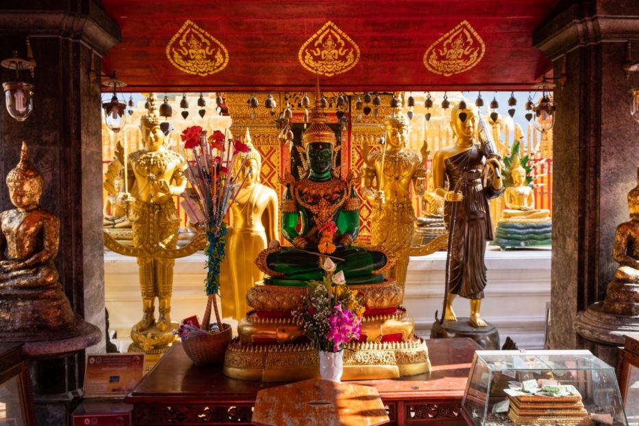 Thailand, Chiang Mai, templer, gull, Buddha, reise