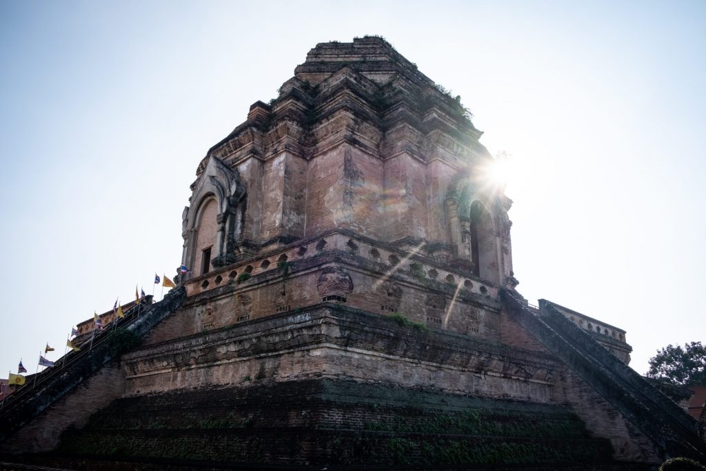 Chiang Mai, Thailand, Asia, templer, tempel, sol, stein