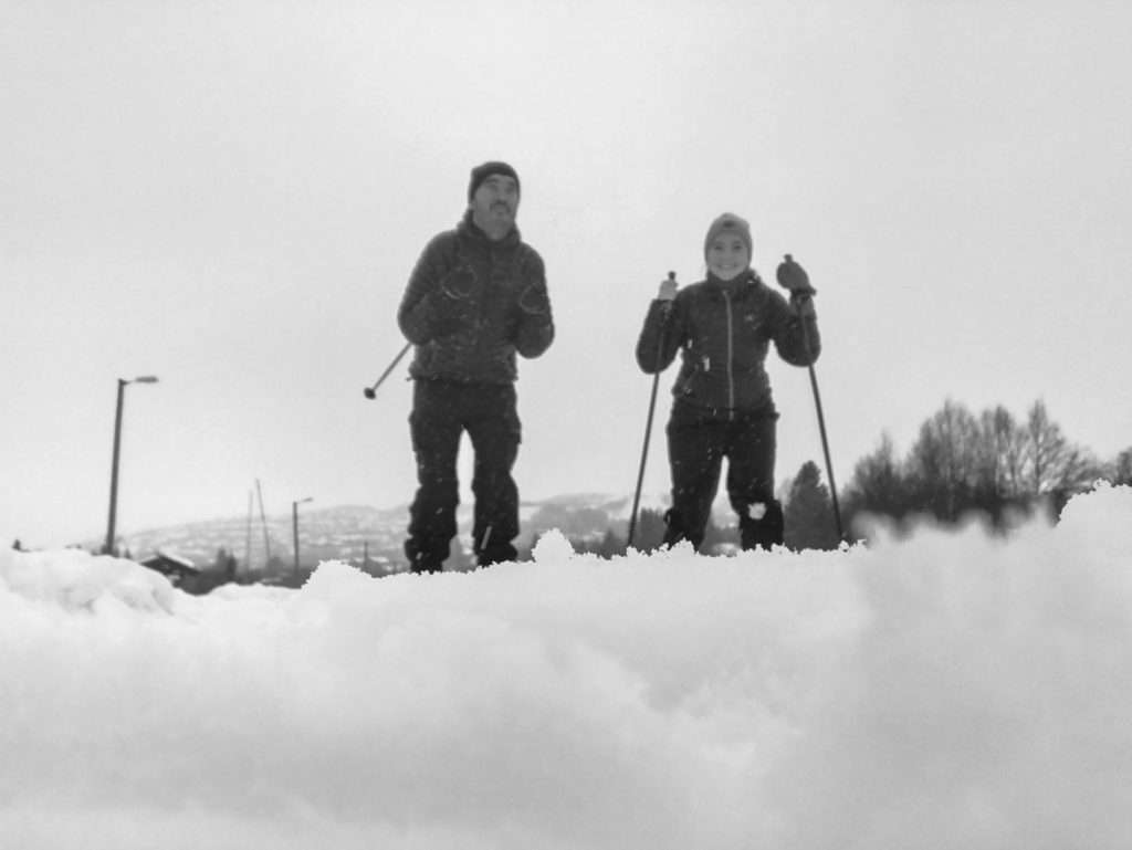 Winter, Norway, Beitostølen, skiing, skiers, snow, smile,