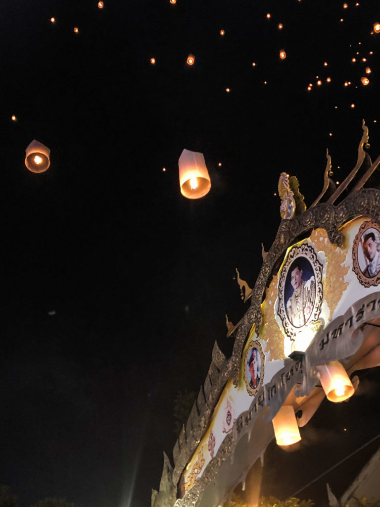 Yee Peng, lantern festival, Chiang Mai,  Thailand