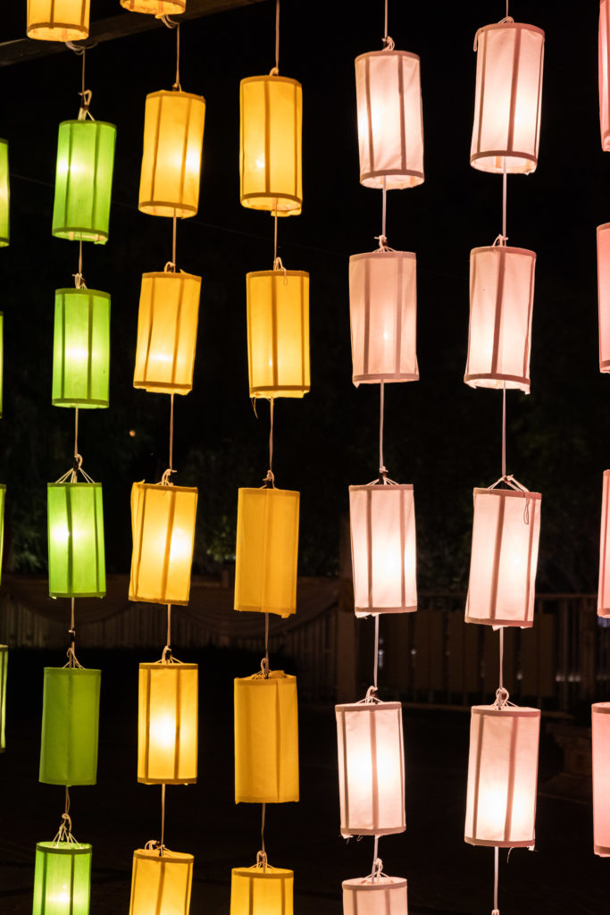 Chiang Mai, Thailand, Loy Krathong, light festival, krathongs, Yee Peng, lanterns, decoration