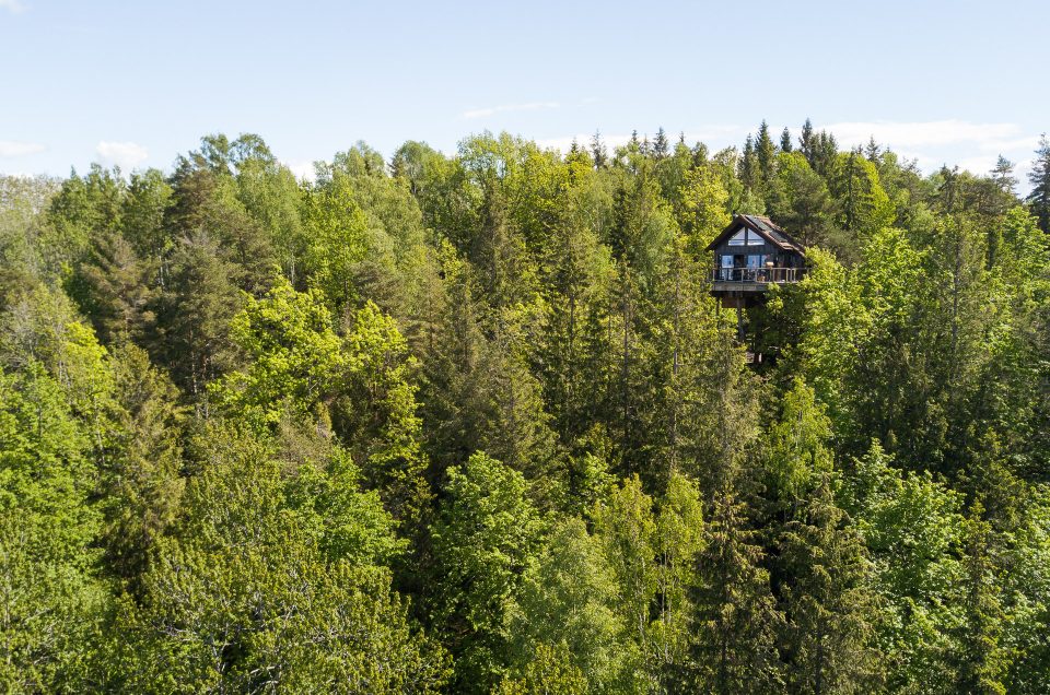 En magisk natt på Tretopphytter Oslofjord