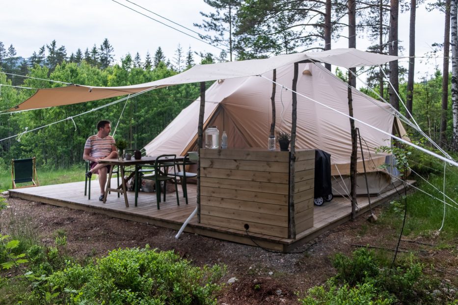 Breiva Gjestegaard og glamping, Bø, Telemark, glamping, nature, tent