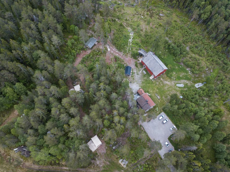 Breiva Gjestegaard og glamping, Bø, Telemark, glamping, nature, forest, drone