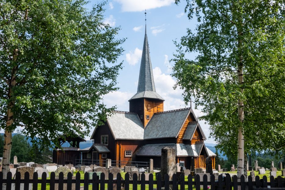 Hedalen, stave church, Norway