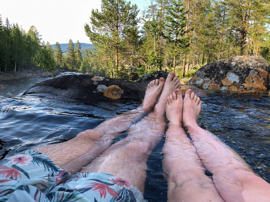 river, nature, summer, swim, bath, feet