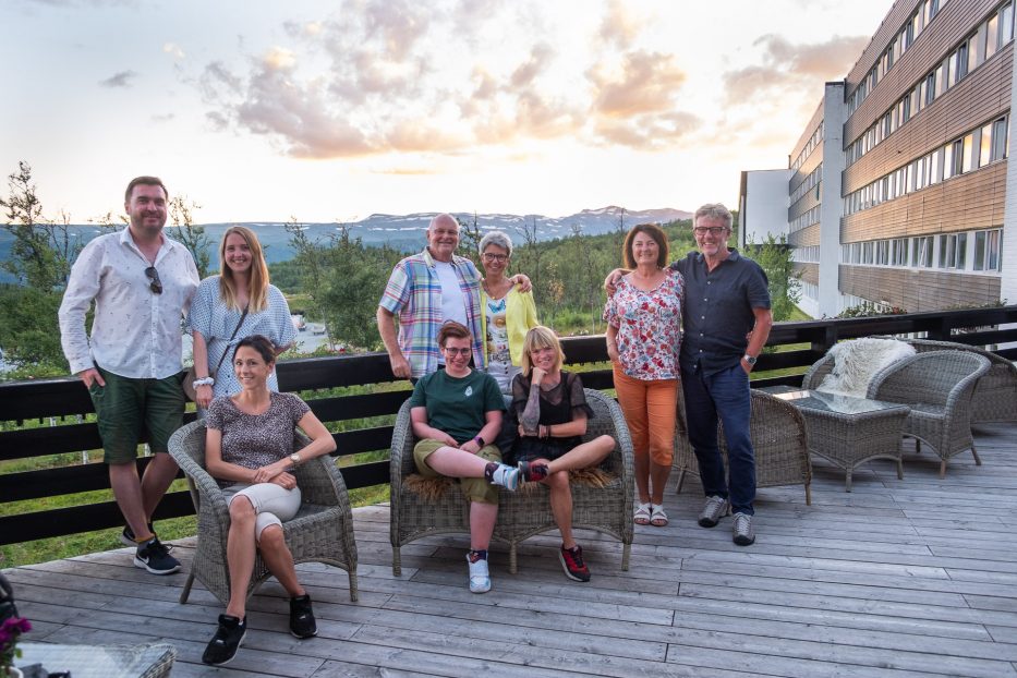 Beitostølen, Norway, bloggers, people, sunset