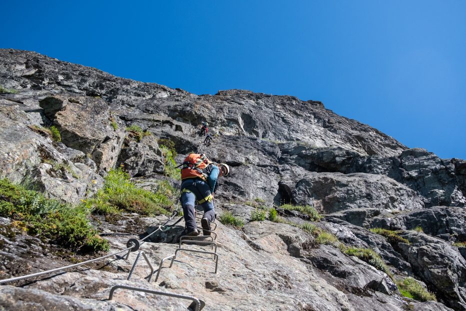 Beitostølen, Norway, Synshorn Via Ferrata, view, nature, mountains