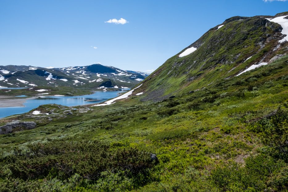 Norge, natur, Beitostølen, utsikt, fjellandskap, Synshorn Via ferrata