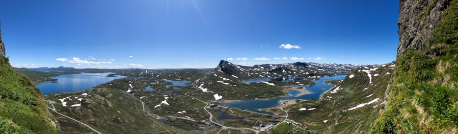 Beitostølen, Norway, Synshorn Via Ferrata, view, nature, mountains