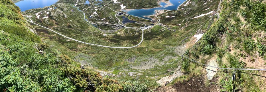 Norge, natur, Beitostølen, utsikt, fjellandskap, Synshorn Via ferrata