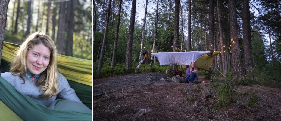 Camping in Oslomarka Norway