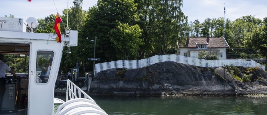 øyhopping med ferge i Indre Oslofjord norge