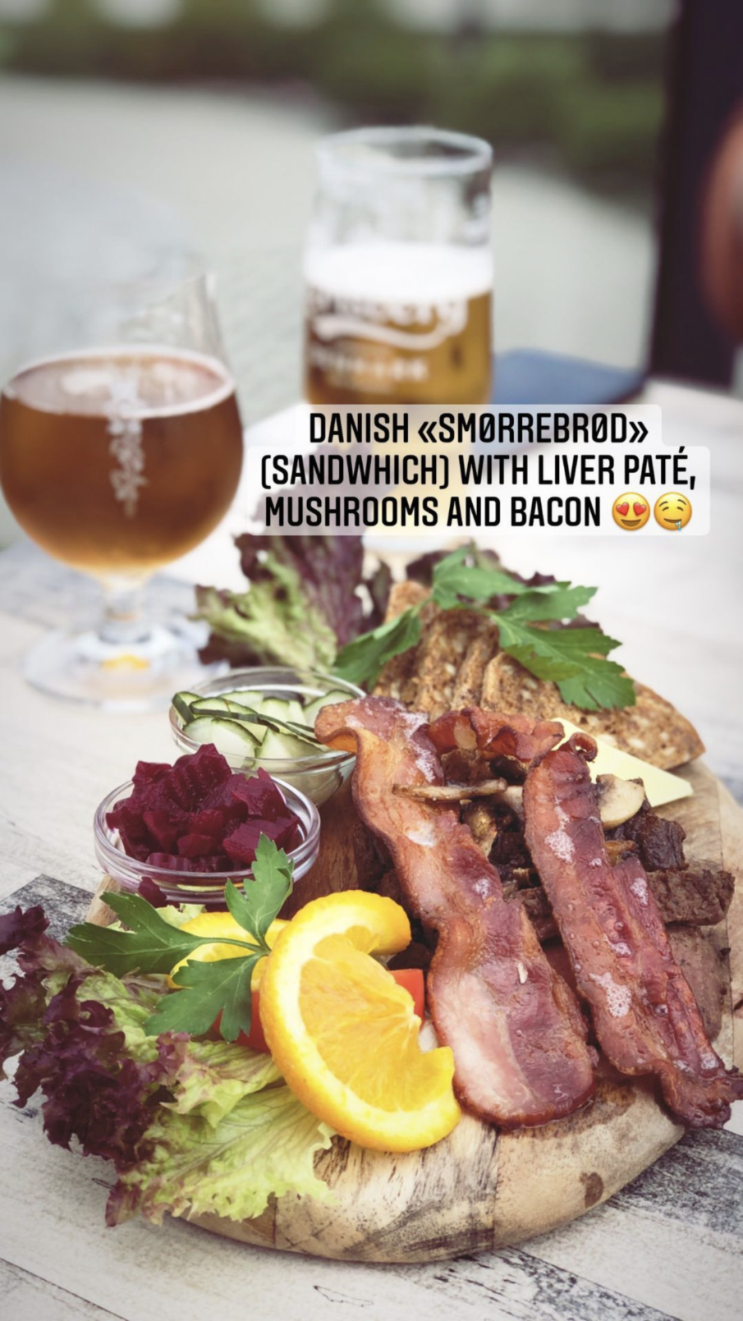 Danish smørrebrød at Hos Martin in Fredrikstad