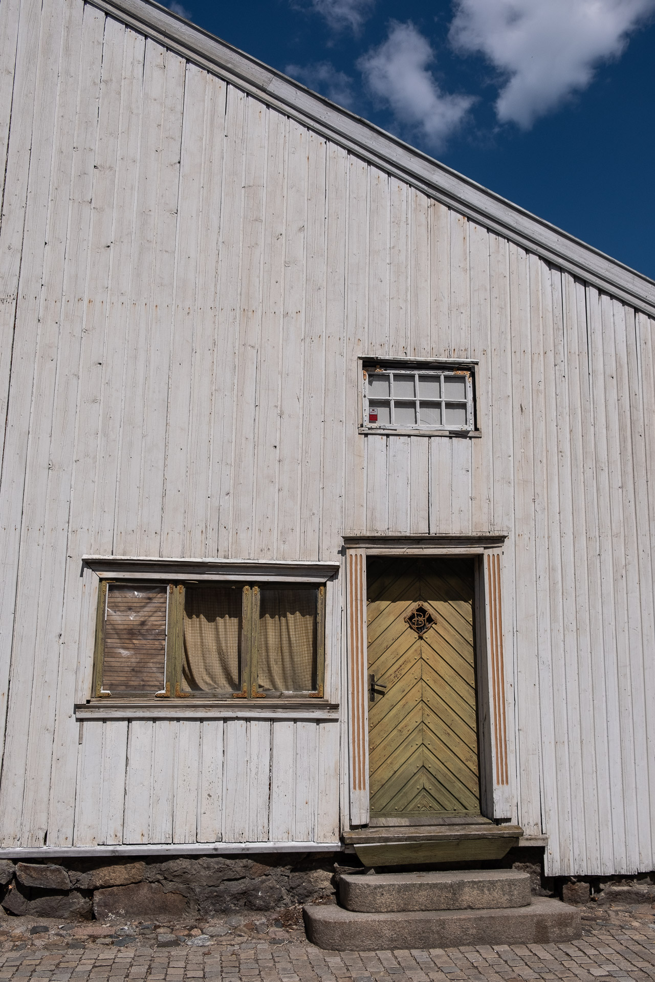 an old wooden house in fredrikstad