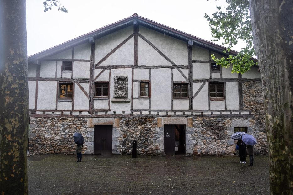 the Basque house at Chillida Leku museum