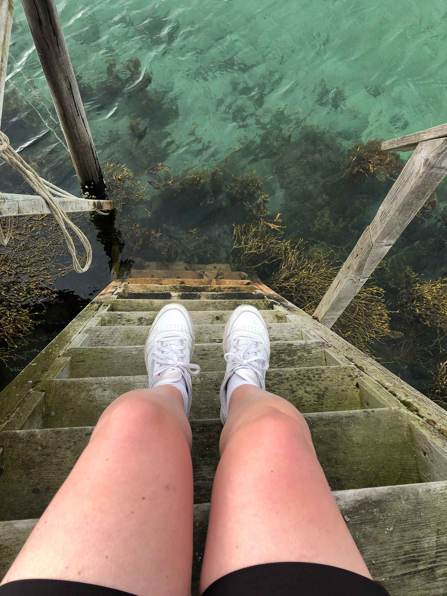 clear water and shorts at kjerringøy