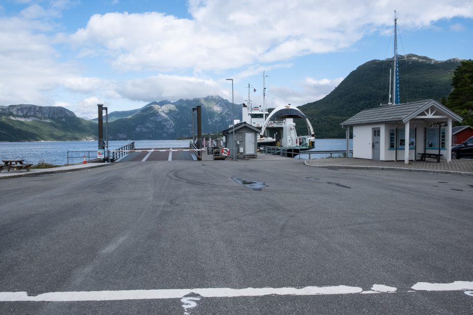 the ferry from bodø to kjerringøy