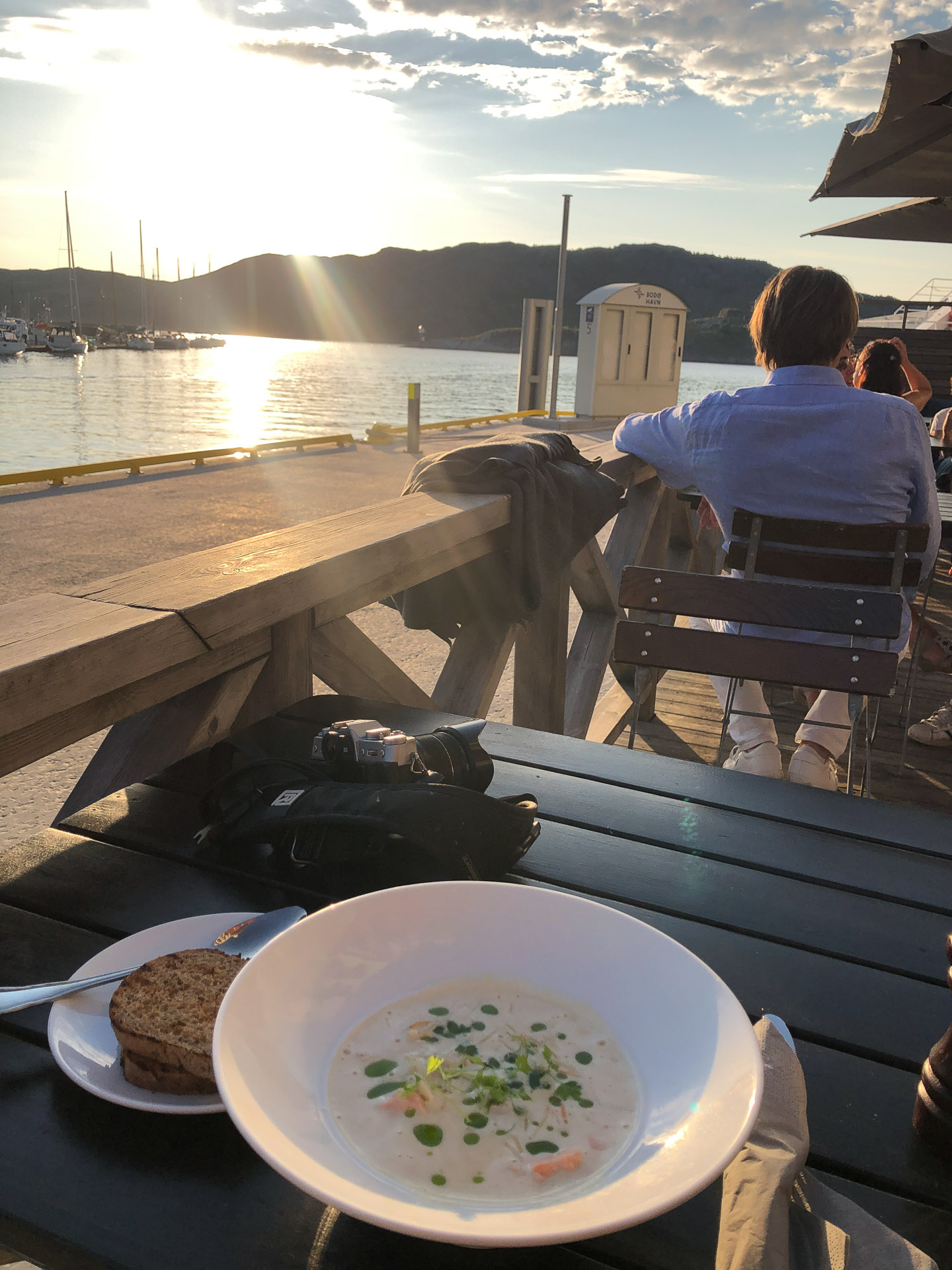 fish soup at Bryggerikaia