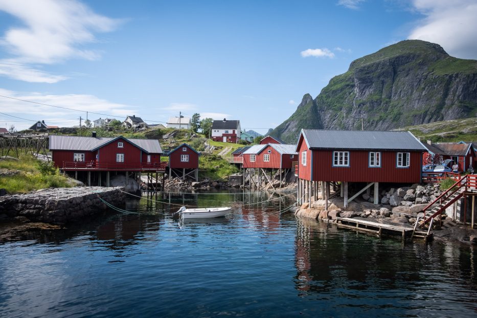 fiskevær i å i lofoten