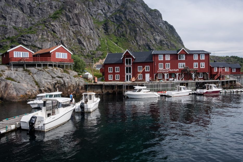 lofoten stockfish museum in å in lofoten norway