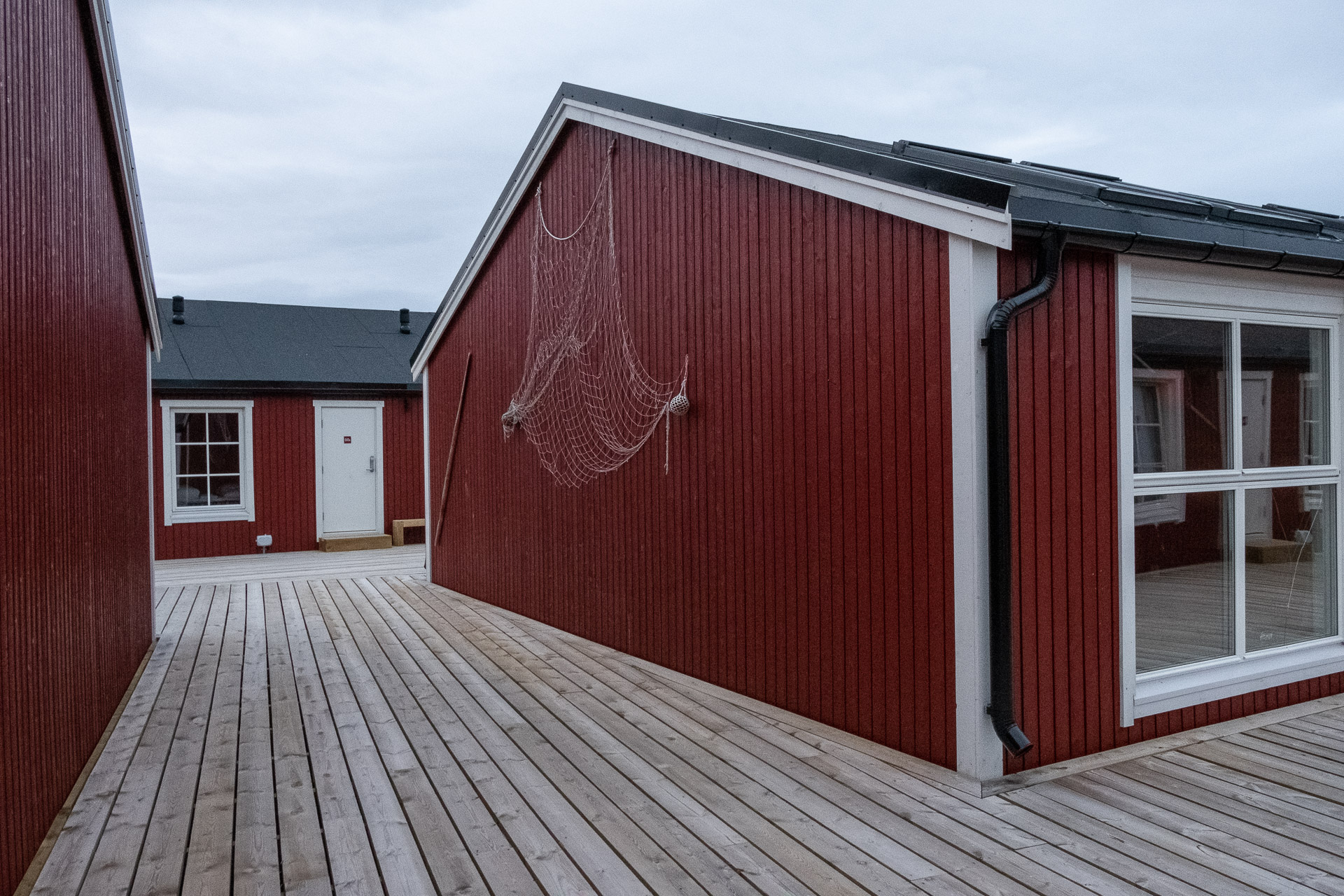 details outside at eliassen rorbuer in norway