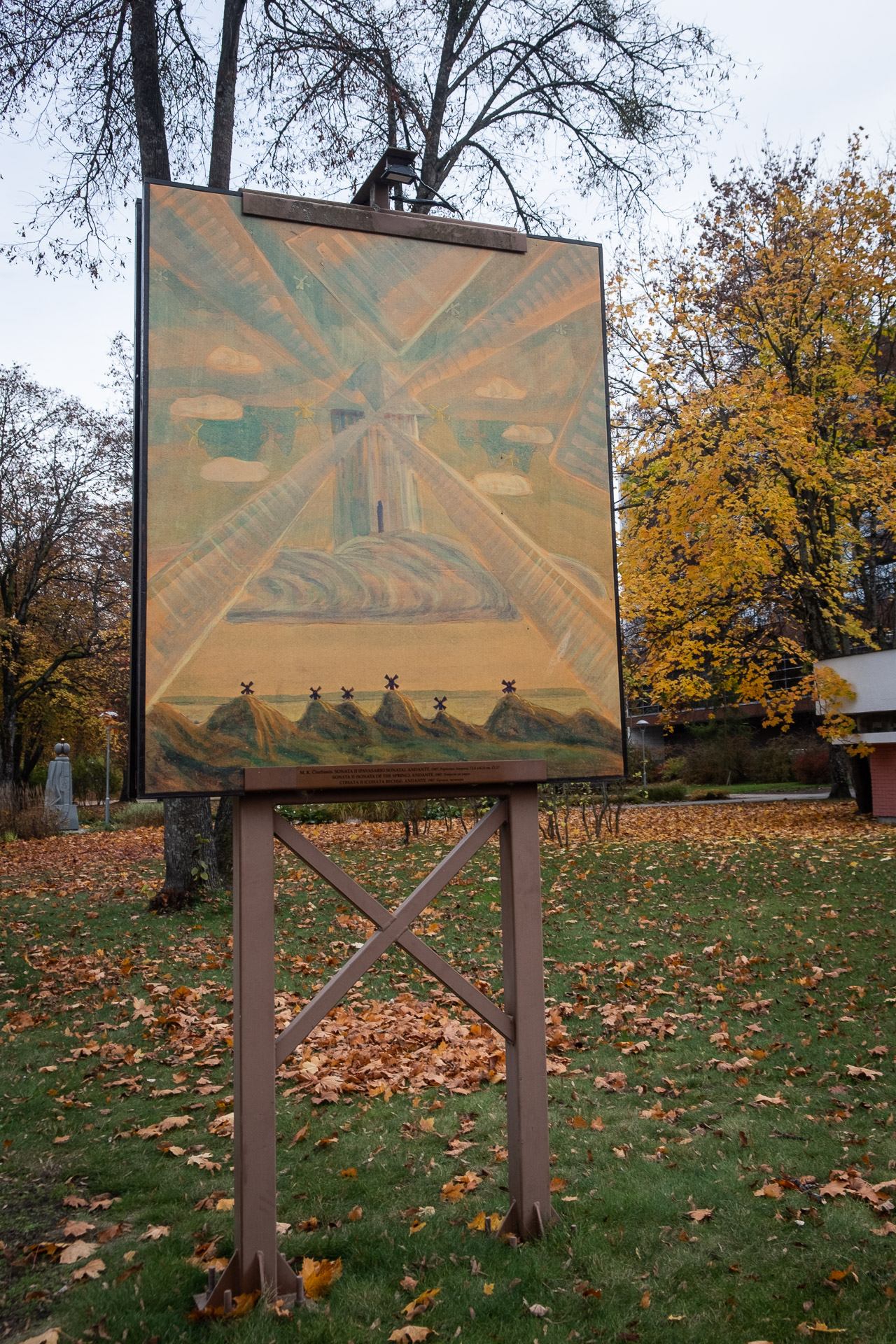 kunstverk av M. K. Čiurlionis