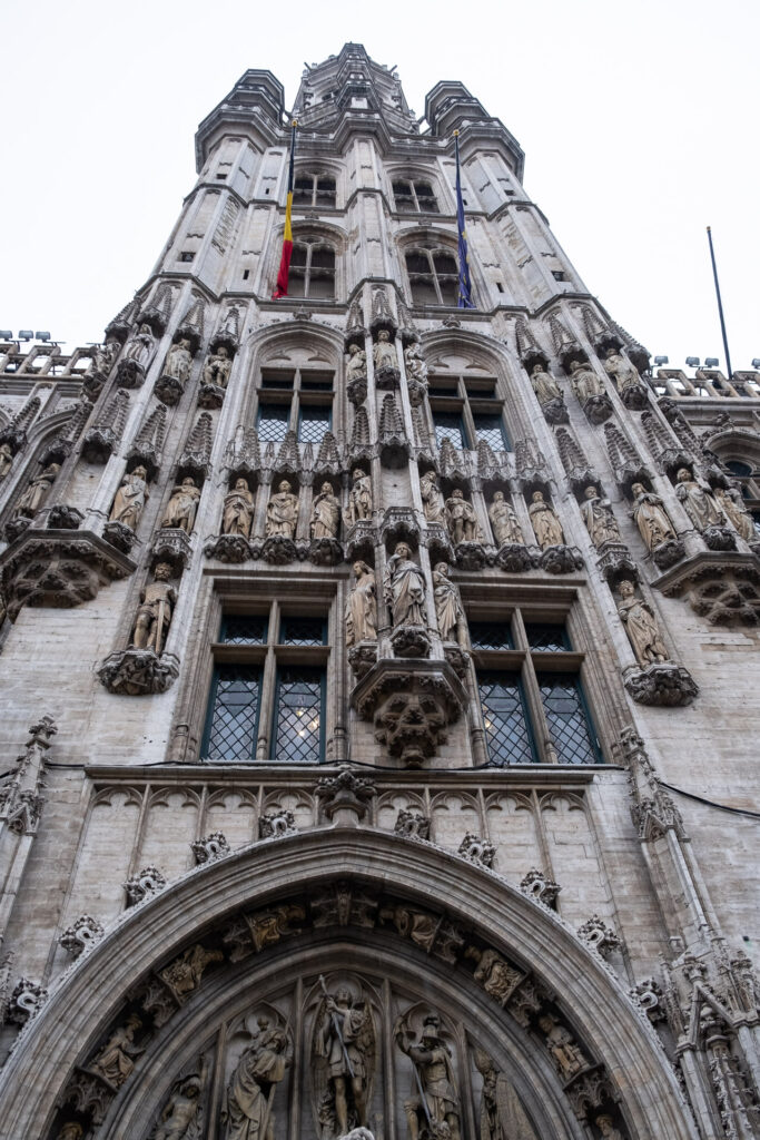 fancy building in the middle of brussels