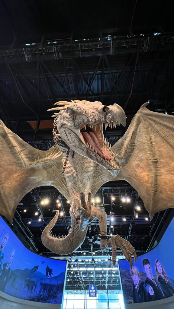 wb harry potter studio tour with dragon in london